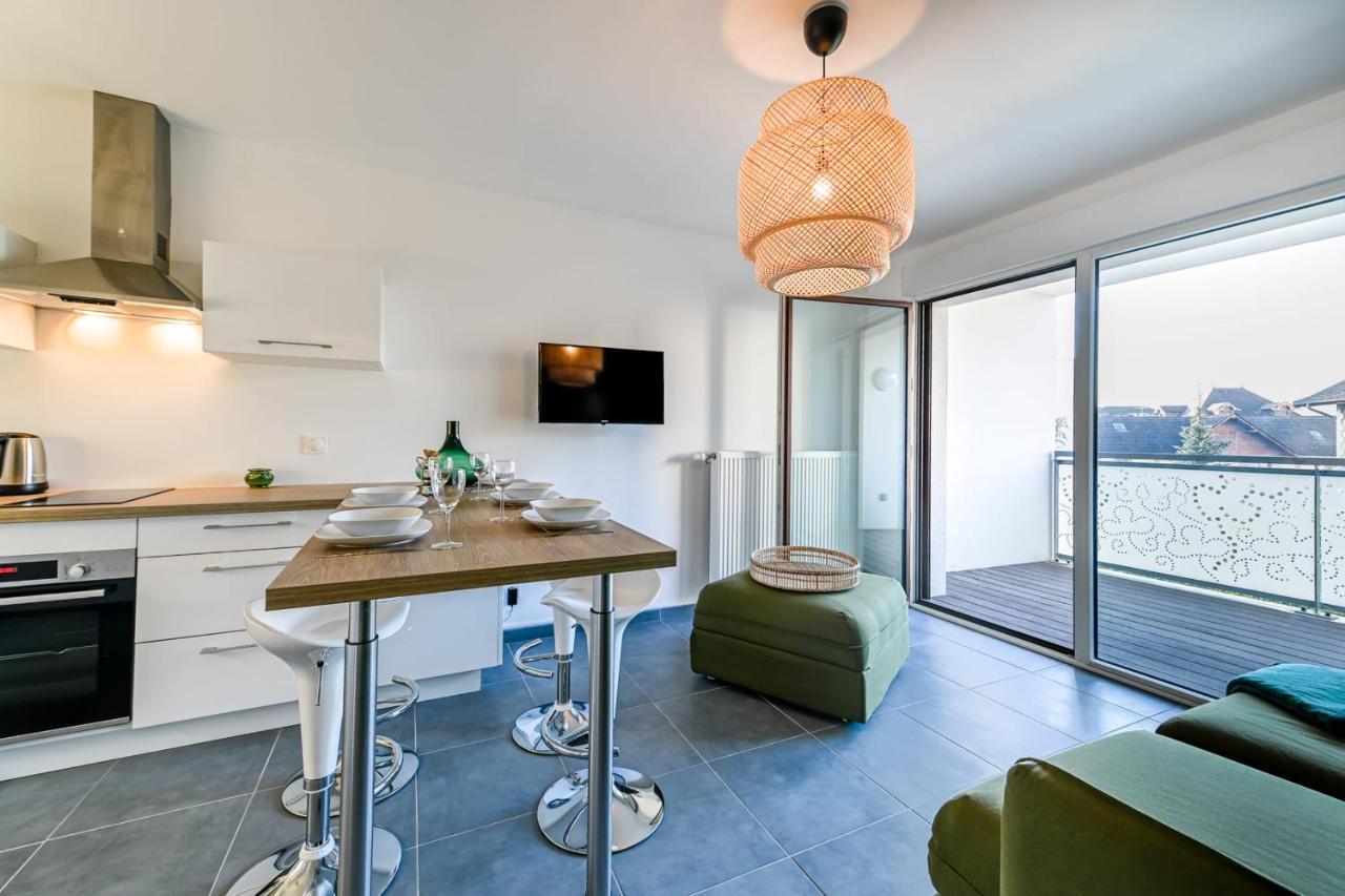 Stella Verde 3 - 2 Rooms New With Balcony & Garage Annecy Exterior foto